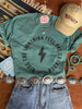 Ride The Lightning Graphic Tee by Wild Junkie