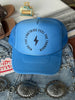 Ride The Lightning Trucker Hat by Wild Junkie