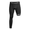 Single-Leg Compression Tights - Right - Black by Bigger Than Basketball