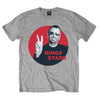 Ringo Starr Peace Red Circle [T-Shirt] by Rock Band Apparel