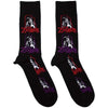 Rob Zombie Multicolour Repeats [Socks] by Rock Band Apparel