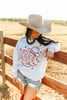 Star Spangled Boots Graphic Sweatshirt by Wild Junkie