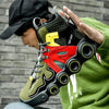 Roller Skating Sports Mens Sneakers Personality Running Shoes Thick Soled Casual Sneakers Increased Men Sneaker Walking Fashion Sneakers High Tops Casual Walking Shoes Sports Jogging Sneaker For Men by Stevvex