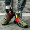 Roller Skating Sports Mens Sneakers Personality Running Shoes Thick Soled Casual Sneakers Increased Men Sneaker Walking Fashion Sneakers High Tops Casual Walking Shoes Sports Jogging Sneaker For Men by Stevvex