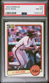 Graded 1983 Donruss Pete Rose #42 Baseball Card PSA 8 NM-MT