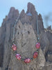 Rosewood Mosaic Beaded Chain Necklace by Wild Junkie