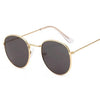Round Style New Oval And Retro Shape Sunglasses For Women New Elegant Design Eyewear For Women Men Small & New Round Glasses For Men & Women by Stevvex