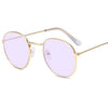 Round Style New Oval And Retro Shape Sunglasses For Women New Elegant Design Eyewear For Women Men Small & New Round Glasses For Men & Women by Stevvex