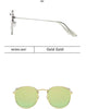 Round Style New Oval And Retro Shape Sunglasses For Women New Elegant Design Eyewear For Women Men Small & New Round Glasses For Men & Women by Stevvex