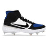 "Royal Toe" Nike Alpha Huarache Elite 3 Cleats by Stadium Custom Kicks