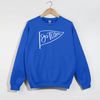 Go Team Pennant Crewneck Sweatshirt | Game Day Spirit Wear by Hey Jude Graphic Tees