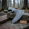 Custom Handmade Damascus Steel Viking Axe Head / Pagan Axe Head/ Chopping Axe / Edge Sharp by JW SteelCrafts