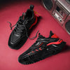 Running Black Mans Breathable Comfortable Shoes Jogging Gym Training Outdoor Sport Sneakers Mens Walking Tennis Running Shoes Slip On Casual Fashion Sneakers by Stevvex