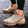 Running Mens Sport Elegant Sneakers Air Cushion Sneakers Lace Up Low Top Jogging Shoes Man Athletic Footwear Breathable Comfortable Athletic Running Sneakers by Stevvex