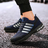 Running Mens Sport Elegant Sneakers Air Cushion Sneakers Lace Up Low Top Jogging Shoes Man Athletic Footwear Breathable Comfortable Athletic Running Sneakers by Stevvex