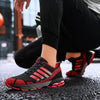 Running Mens Sport Elegant Sneakers Air Cushion Sneakers Lace Up Low Top Jogging Shoes Man Athletic Footwear Breathable Comfortable Athletic Running Sneakers by Stevvex