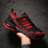 Running Mens Sport Elegant Sneakers Air Cushion Sneakers Lace Up Low Top Jogging Shoes Man Athletic Footwear Breathable Comfortable Athletic Running Sneakers by Stevvex