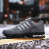 Running Mens Sport Elegant Sneakers Air Cushion Sneakers Lace Up Low Top Jogging Shoes Man Athletic Footwear Breathable Comfortable Athletic Running Sneakers by Stevvex