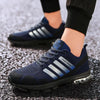 Running Mens Sport Elegant Sneakers Air Cushion Sneakers Lace Up Low Top Jogging Shoes Man Athletic Footwear Breathable Comfortable Athletic Running Sneakers by Stevvex
