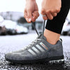 Running Mens Sport Elegant Sneakers Air Cushion Sneakers Lace Up Low Top Jogging Shoes Man Athletic Footwear Breathable Comfortable Athletic Running Sneakers by Stevvex