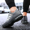 Running Mens Sport Elegant Sneakers Air Cushion Sneakers Lace Up Low Top Jogging Shoes Man Athletic Footwear Breathable Comfortable Athletic Running Sneakers by Stevvex
