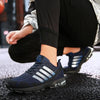 Running Mens Sport Elegant Sneakers Air Cushion Sneakers Lace Up Low Top Jogging Shoes Man Athletic Footwear Breathable Comfortable Athletic Running Sneakers by Stevvex