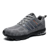 Running Mens Sport Elegant Sneakers Air Cushion Sneakers Lace Up Low Top Jogging Shoes Man Athletic Footwear Breathable Comfortable Athletic Running Sneakers by Stevvex