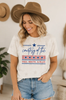 Courtesy of the Red White and Blue Graphic Graphic Star Tee by Ocean & 7th