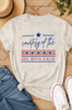 Courtesy of the Red White and Blue Graphic Graphic Star Tee by Ocean & 7th