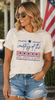 Courtesy of the Red White and Blue Graphic Graphic Star Tee by Ocean & 7th
