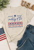 Courtesy of the Red White and Blue Graphic Graphic Star Tee by Ocean & 7th