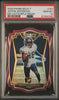 Graded 2020 Panini Select Justin Jefferson #161 Die Cut Purple Prizm Rookie RC Football Card PSA 10 Gem Mint
