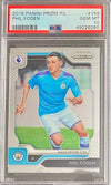 Graded 2019 Panini Prizm Premier League Phil Foden #159 Soccer Card PSA 10 Gem Mint