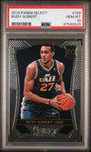 Graded 2013 Panini Select Rudy Gobert #199 Rookie RC Basketball Card PSA 10 Gem Mint