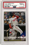 Graded 2018 Topps Now Juan Soto #MOW11 Moment of the Week Rookie RC Baseball Card PSA 10 Gem Mint