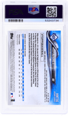 Graded 2018 Topps Chrome Willy Adames #HMT56 Update Rookie RC Baseball Card PSA 10 Gem Mint