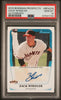 Graded 2010-11 Topps Bowman Prospects Zack Wheeler #BPAZW Autograph Rookie RC Baseball Card PSA 10 Gem Mint
