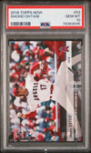 Graded 2018 Topps Now Shohei Ohtani #53 Rookie RC Baseball Card PSA 10 Gem Mint