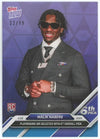 2024 Topps Now Malik Nabers #D4 Blue #/49 Rookie RC Football Card
