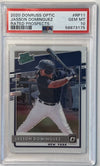 Graded 2020 Panini Donruss Optic Jasson Dominguez #RP11 Rated Prospects Rookie RC Baseball Card PSA 10 Gem Mint