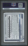 Graded 2021 Topps Bowman Draft Carson Williams #BDC180 Chrome B/W Raywave Refractor Rookie RC Baseball Card PSA 10 Gem Mint