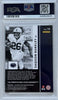 Graded 2018 Panini Elite DP Collegiate Saquon Barkley #105 White Jersey Rookie RC Football Card PSA 10 Gem Mint