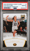 Graded 2024 Topps Bowman U Now Clark Caitlin Clark #7 Collegiate Campaign Rookie RC Basketball Card PSA 10 Gem Mint