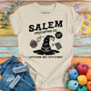 Salem Crocheting T-shirt by YarnMerch