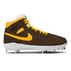 "San Diego Glitter" Jordan 1 Retro Cleats by Stadium Custom Kicks