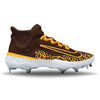 "San Diego" Nike Alpha Huarache Elite 4 Mid Cleats by Stadium Custom Kicks