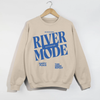 River Mode Activated Crewneck by Hey Jude Graphic Tees