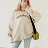 Motherhood Crewneck Sweatshirt | Neutral Mom Life Pullover by Hey Jude Graphic Tees