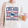Chicago Baseball Crewneck Sweatshirt | Vintage Inspired by Hey Jude Graphic Tees