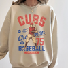 Chicago Cubs Vintage Inspired Crewneck Sweatshirt - Retro 70s Champion Pullover by Hey Jude Graphic Tees